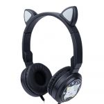 Skyhe Auscultadores Cat Ear com Cabo Rkd 6703 Preto - 8434010350428