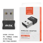 Moveteck Adaptador Wireless 24GHz, 150 Mbps, GT836 Preto - 8435350738365