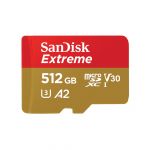 SanDisk 512GB Micro SDXC Extreme U3 V30 A2
