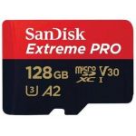 SANDISK Cartão Micro SDXC Extreme PRO 128GB (200MB/s) + Adapt - SANDISK214504
