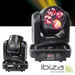 Ibiza Moving Head Mini 4 Leds 10W Dmx