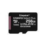 Kingston 256GB MicroSDXC Canvas Select Plus Class10 UHS-I + Adaptador - SDCS2/256GB