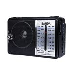 Sanda Rádio Fm / Am / Sw 1-2 SD-4013 Preto - 8435481340130