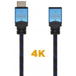 AISENS Cabo Extensão HDMI V2.0 Macho - Fêmea 4K 60Hz (2 mts)