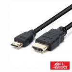 Alpha Elettronica Cabo Hdmi Gold Macho / Mini Hdmi Macho Black 2.5m Alpha