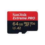 Sandisk Cartão de Memória Micro SDXC Extreme PRO 64GB 200 MB/s Classe 3