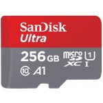 SanDisk Ultra Microsdxc 256GB + Sd Adapter 150MB/s  A1 Class 10 Uhs-i - TSDSQUAC-256G-GN6MA