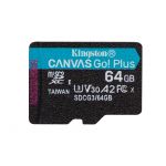 Kingston Canvas Go! Plus 64GB MicroSD UHS-I Clase 10 - SDCG3/64GBSP