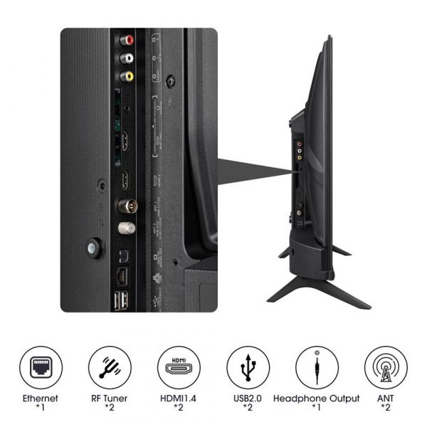 TV Hisense 40" 40A4K LED Smart TV FHD