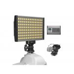 Iluminador LED para DSLR Luz + Bateria NP-F550 Bicolor 3200-5600 K
