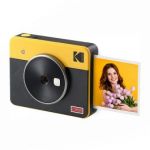 Kodak Câmera Mini Shot 3 Retro + 60 folhas Amarela