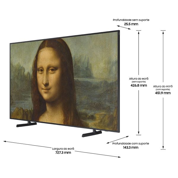 TV Samsung 32" The Frame FHD LS03C Smart TV (2023)