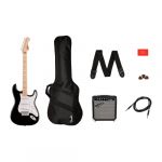 Squier By Fender Sonic Stratocaster Blk 10G Pack