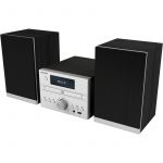 Thomson Micro Sistema de Som Bluetooth 50W Prateado/Preto