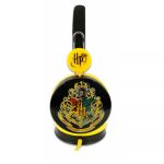 OTL Auscultadores Harry Potter Hogwarts Crest Black/Yellow Kids