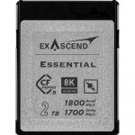 Cartão Exascend Cfexpress Type B 2TB R1800/W1700 Essential Serie - EXASCENDEXPC3E002T
