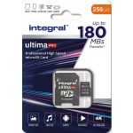 Integral Micro Sd 128GB Classe 10 Uhs-i V30 A2 R180/W90 Mb/s - INMSDX128G180V30V2