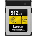 Lexar Cartão Cfexpress 512GB Professional Type B Gold - LEXAR5043512