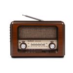 Kooltech Rádio Vintage Cprhiphop