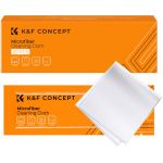 K&F Concept Pack de 20 Panos Microfibras 15x15 Blanco - KFCONCEPTKF1615