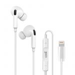 Cool Acessorios Auriculares Stereo c/ Microfone p/ iPhone (Branco)