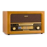 Sistema stereo retro Belle Epoque 1906 CD FM USB MP3 REC AUX - Belle Epoque 1906 WD