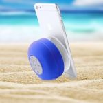 Klack Coluna Bluetooth® Impermeable para Ducha, Playa ó Piscina Azul - K4929BTDUCHA