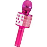 Klack Micrófono Karaoke Bluetooth Klack , 4 En 1 Microfono Inalámbrico Portátil para Niños, Musica, Función de Eco, Compatible Con Android, Pc Rosa - MIC858ROSA