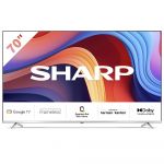 TV Sharp Smart TV 70"/177cm QLED 4K UHD Google TV