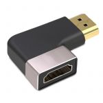 PcCom Essential Conversor HDMI 8K 2.1 Macho para Fêmea Angular Tipo T Invertido