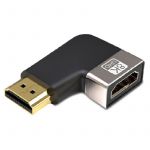 PcCom Essential Conversor HDMI 8K 2.1 Macho para Fêmea Angular Tipo T
