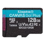 Kingston 128GB Micro SDXC Canvas Go! Plus Class 10 U3 V30 A2 - SDCG3/128GBSP