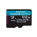 Kingston 512GB Micro SDXC Canvas Go! Plus Class 10 U3 V30 A2 - SDCG3/512GBSP
