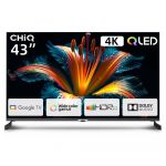 TV Chiq 43" U43QM8V QLED UHD Smart TV (Google TV) 4K HDR10