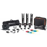 Quadralite Kit Svl-400 de 3 Tochas led