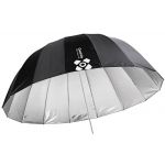Quadralite Deep Space 130 Guarda-chuva Parab?lico Prateado