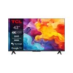 TV TCL 43" 43V6B LED UHD Smart TV (Google TV) 4K HDR