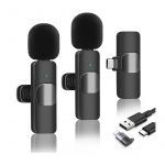 Microfone Lavalier para Ios/android Lapela Plug & Play