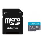 Usams Cartão de Memória Micro SDHC 16GB C10 UHS U1