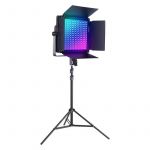 Neewer Kit Lâmpadas 60W Rgb + Tripes + Bandeiras