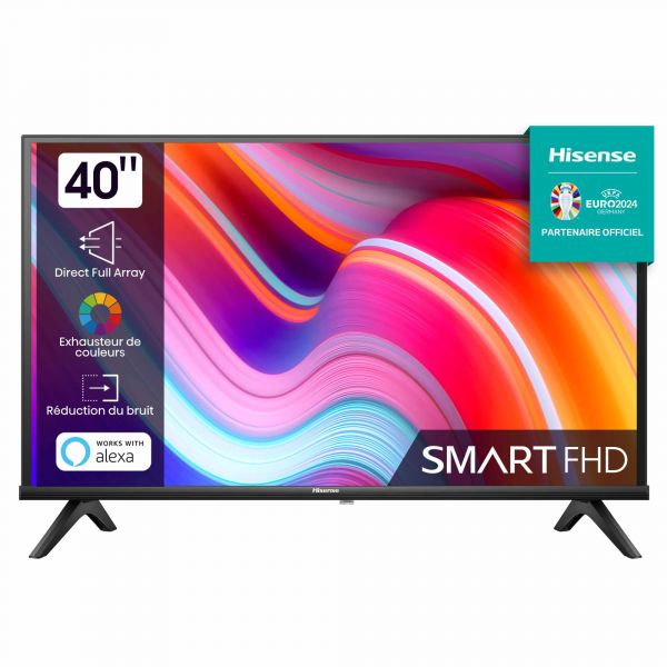 TV Hisense 40" 40A49K LED Smart TV FHD