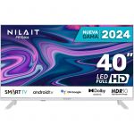 TV Nilait Prisma 40" 40FC7002S LED Smart TV (Android TV) FHD HDR10 Branca