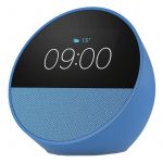 Assistente Virtual Amazon Alexa Echo Spot 2024 Azul