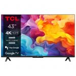 TV TCL 43" P61B LED Ultra HD 4K Smart TV Wi-Fi