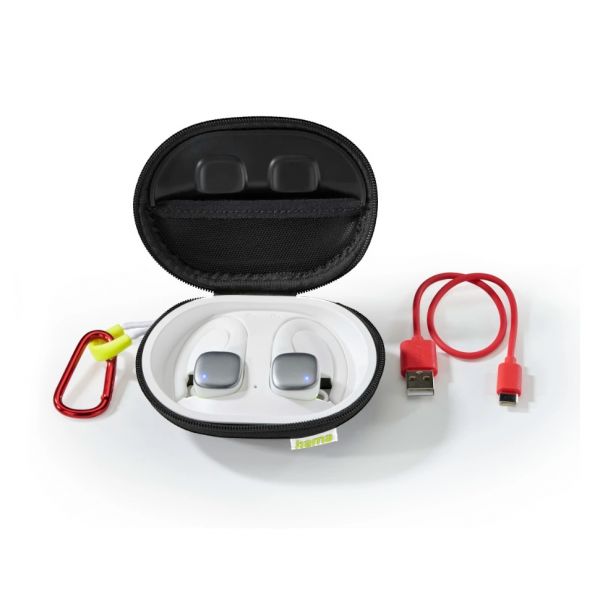 Hama Spirit Athletics Auriculares Bluetooth True Wireless Black