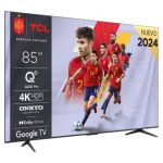 TV TCL 85" 85C655 UHD QLED Google TV Onkyo Som