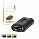 NEDIS Ficha Adaptadora USB-C 3.2 / 10Gbps CCGP64900BK