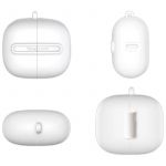 Timekettle Case de Silicone para Fones de Ouvido do Tradutor M3 com Mosquetão Branco