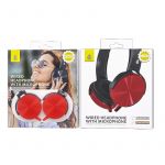 One Plus Auscultador com Fio de 1.2M e Microfone-vermelho