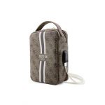 Guess Bolsa de Viagem USB Modelo Stripe 4G Castanho